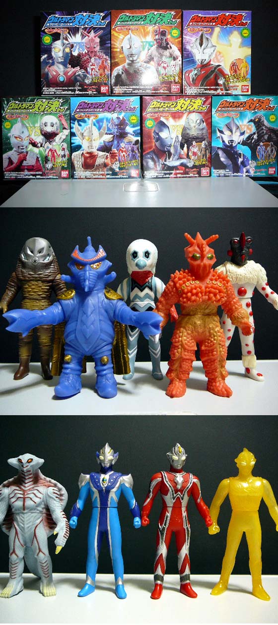 ウルトラマンメビウス&ウルトラマンタロウVS強敵怪獣フィギュア7