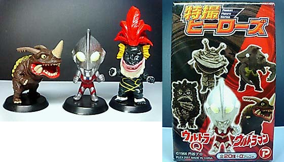 特撮ヒーローズ ウルトラQ＆マン」 : 怪獣フィギュアコレクター日記