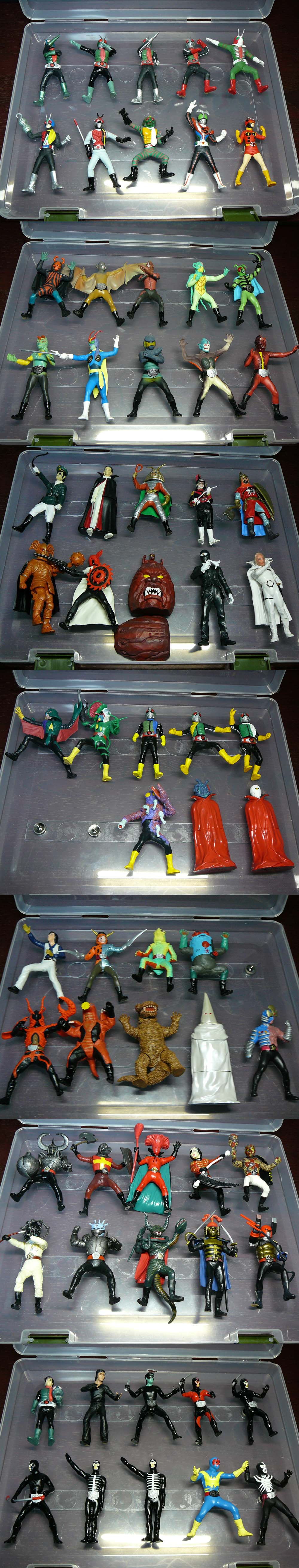 HGショッカー怪人標本ケース」 : 怪獣フィギュアコレクター日記