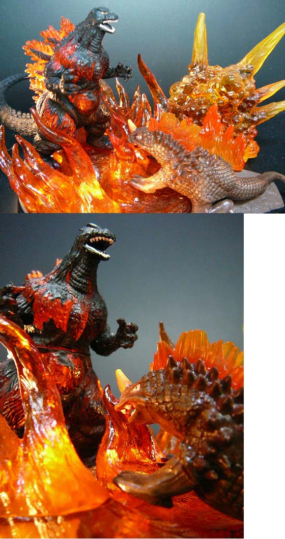 S.H. MonsterArts ゴジラ (1995) アルティメットバーニング S.H.MonsterArts ゴジラ (1995) 70周年特別記念Ver. | 魂ウェブ