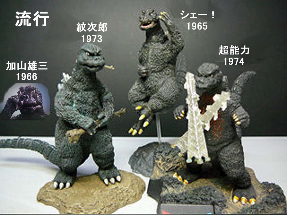 ゴジラ(1973)」東宝怪獣コレクション : 怪獣フィギュアコレクター日記