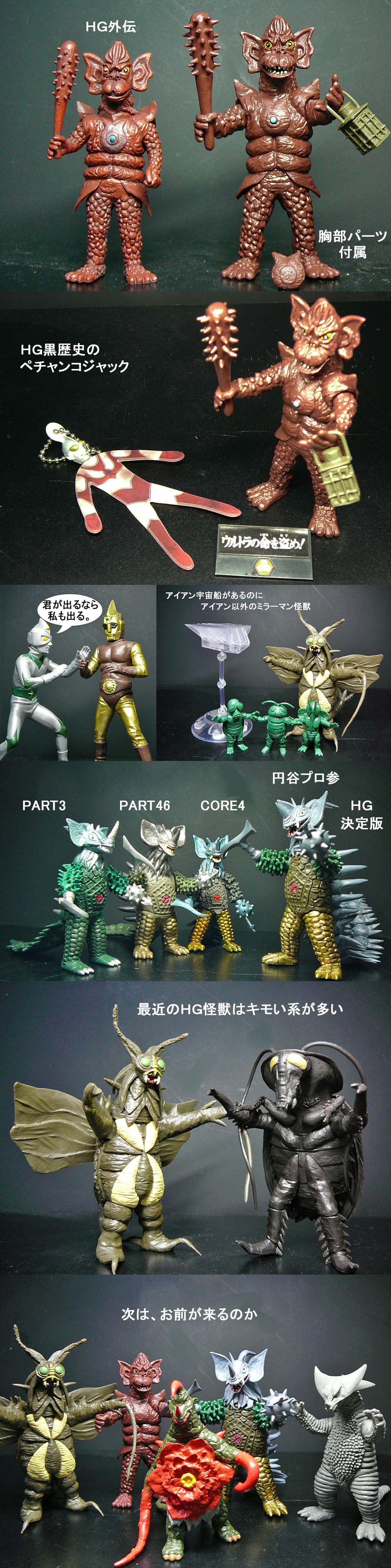 HGX円谷プロ参」 : 怪獣フィギュアコレクター日記