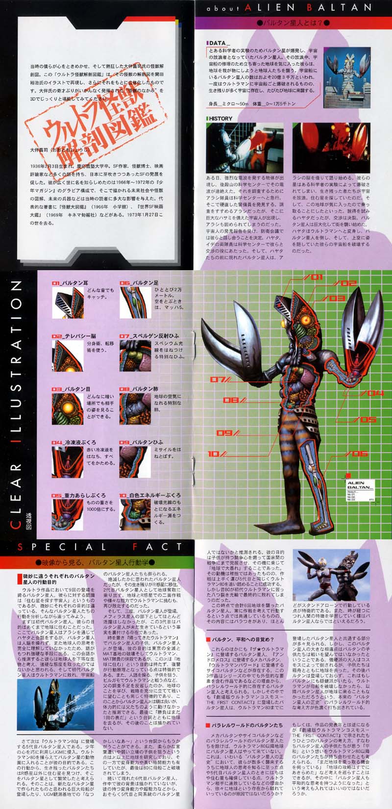ウルトラ怪獣解剖図鑑 バルタン星人 | hsasa Museum | MUUSEO 476795