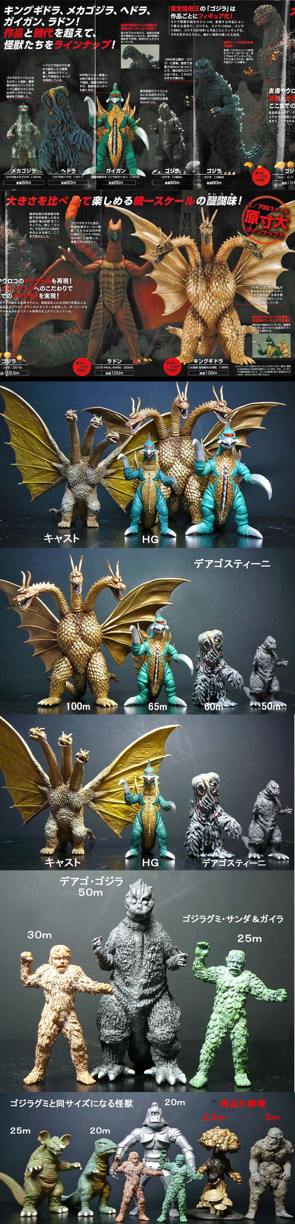 東宝怪獣コレクション　1/700スケール　カマキラス全パーツ完全品 東宝怪獣コレクション 1/700スケール カマキラス全パーツ完全品