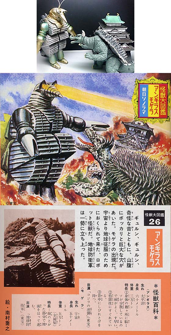 アンギラス モゲラ 怪獣大図鑑 怪獣フィギュアコレクター日記 アンギラス モゲラ 怪獣大図鑑 怪獣フィギュアコレクター日記