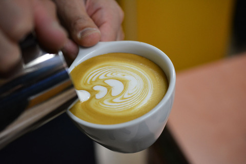 カフェラテ,コーヒー,珈琲島