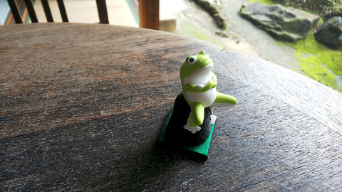 かえる 本間美術館 suzumeya