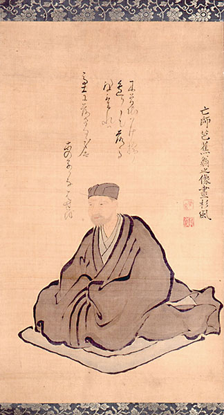 絵画伝杉山杉風亡師芭蕉翁像ブログ