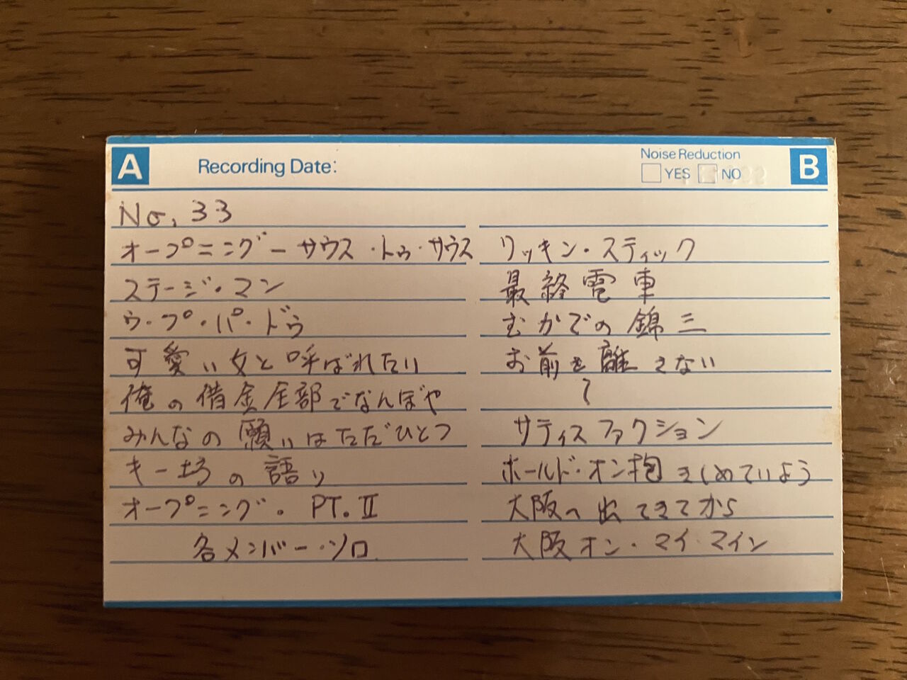 横浜パラダイス(301) 1980年10月26日「Sweet Soul Show 上田正樹