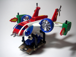 忍者キャプター ヘリキャプター (ポピニカ1976年) : Metallic&Clear