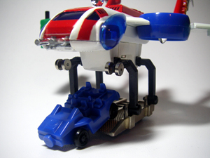 忍者キャプター ヘリキャプター (ポピニカ1976年) : Metallic&Clear