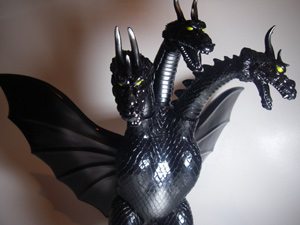 マーミットギャラリー限定 ゴジラ,ギドラ,ガイガン : Metallic&Clear