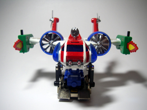 忍者キャプター ヘリキャプター (ポピニカ1976年) : Metallic&Clear