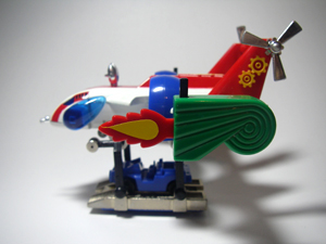 忍者キャプター ヘリキャプター (ポピニカ1976年) : Metallic&Clear