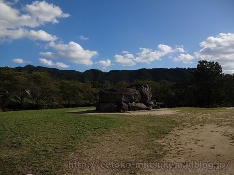 馬子さん（？）のお墓参り！石舞台古墳みぃつけた！