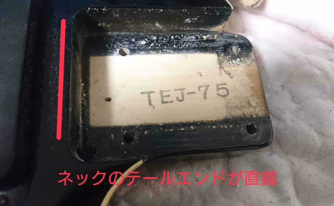 フェルナンデス TEJ-75 TE-95HTのネックについて : 諸々極論派