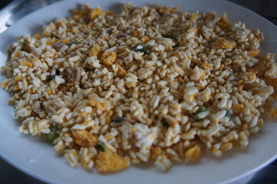 あおり炒めの焼豚炒飯