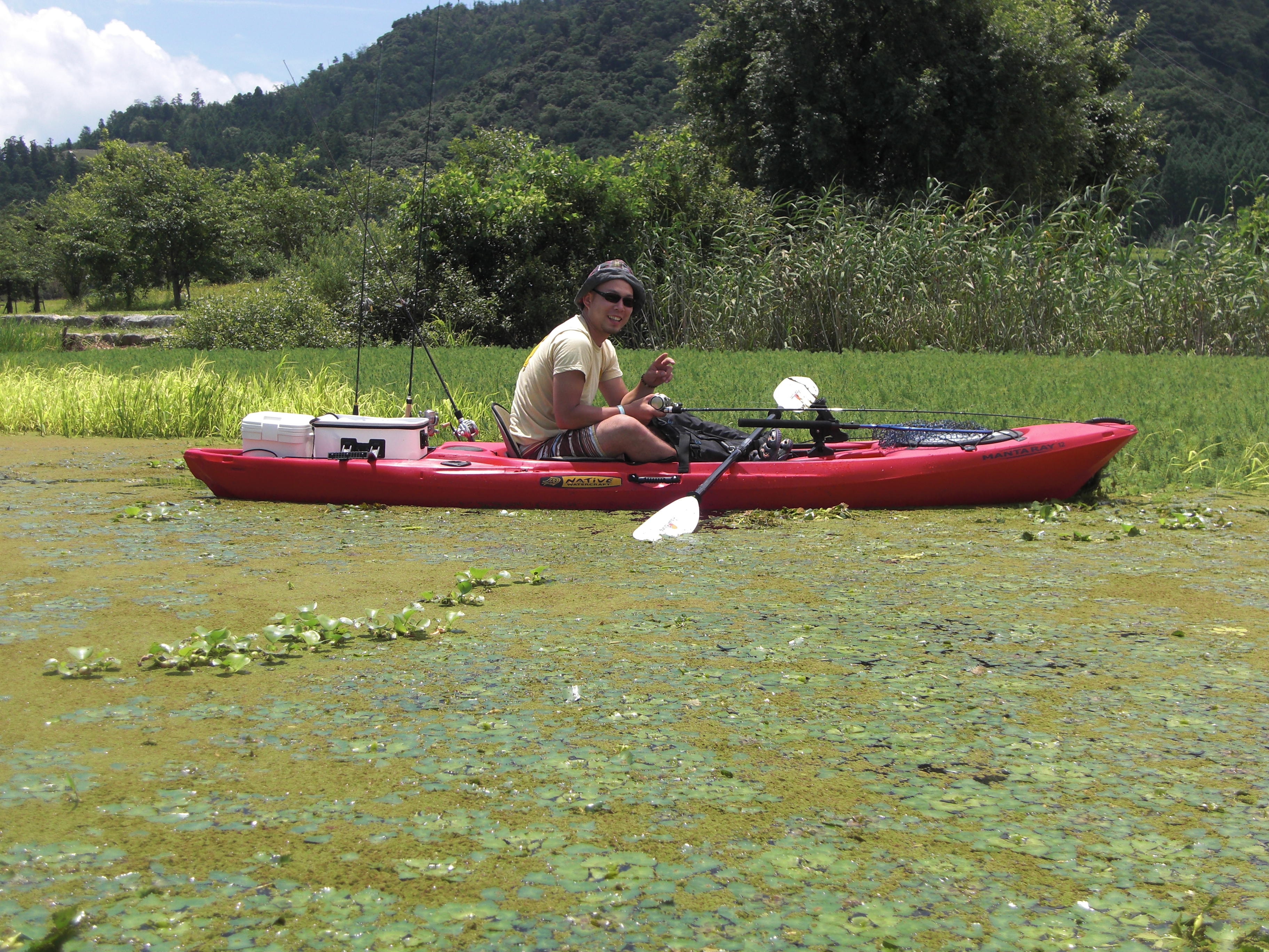 7 18 琵琶湖 大溝漁港 北山田 ﾊﾟﾄﾞﾘﾝｸﾞｱﾝｸﾞﾗｰ