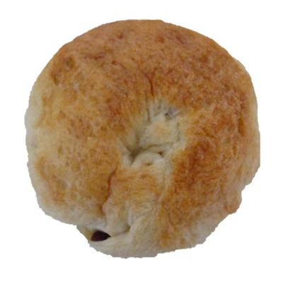 BAGEL8744(ベーグルハナヨシ)のクリームチーズ小豆ベーグルの写真