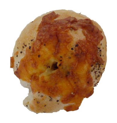 BAGEL8744(ベーグルハナヨシ)のチーズチーズベーグルの写真