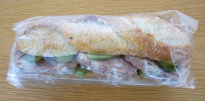 TRASPARENTE La Cicciaのテリーヌサンドの写真