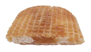 バターのいとこのミルク味の断面写真