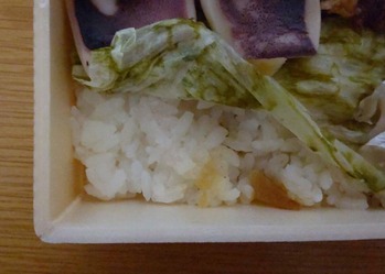 新発田三新軒のえび千両ちらしからすし飯の写真