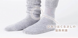 まるでこたつソックスのくるぶしの秘密がわかる写真