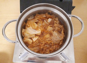 甘酒を使った鍋の写真