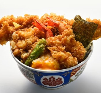 日本橋天丼金子半之助の江戸前天丼の写真