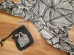 ナノバッグと収納袋の写真