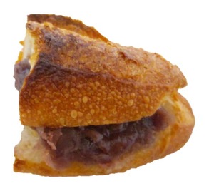 DORERの横市バターあんバターフランスを焼いた写真