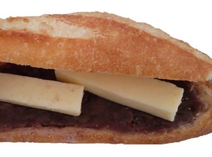 DORERの横市バターあんバターフランスのバターのアップ写真