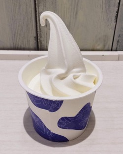 ソフトクリーム バニラの写真