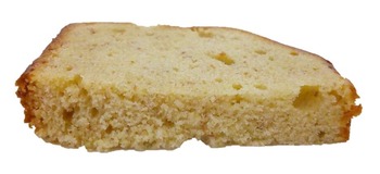 FRESHNESSパン工房のバナナケーキの断面写真