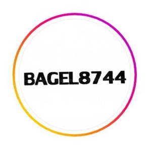 BAGEL8744(ベーグルハナヨシ)のロゴ