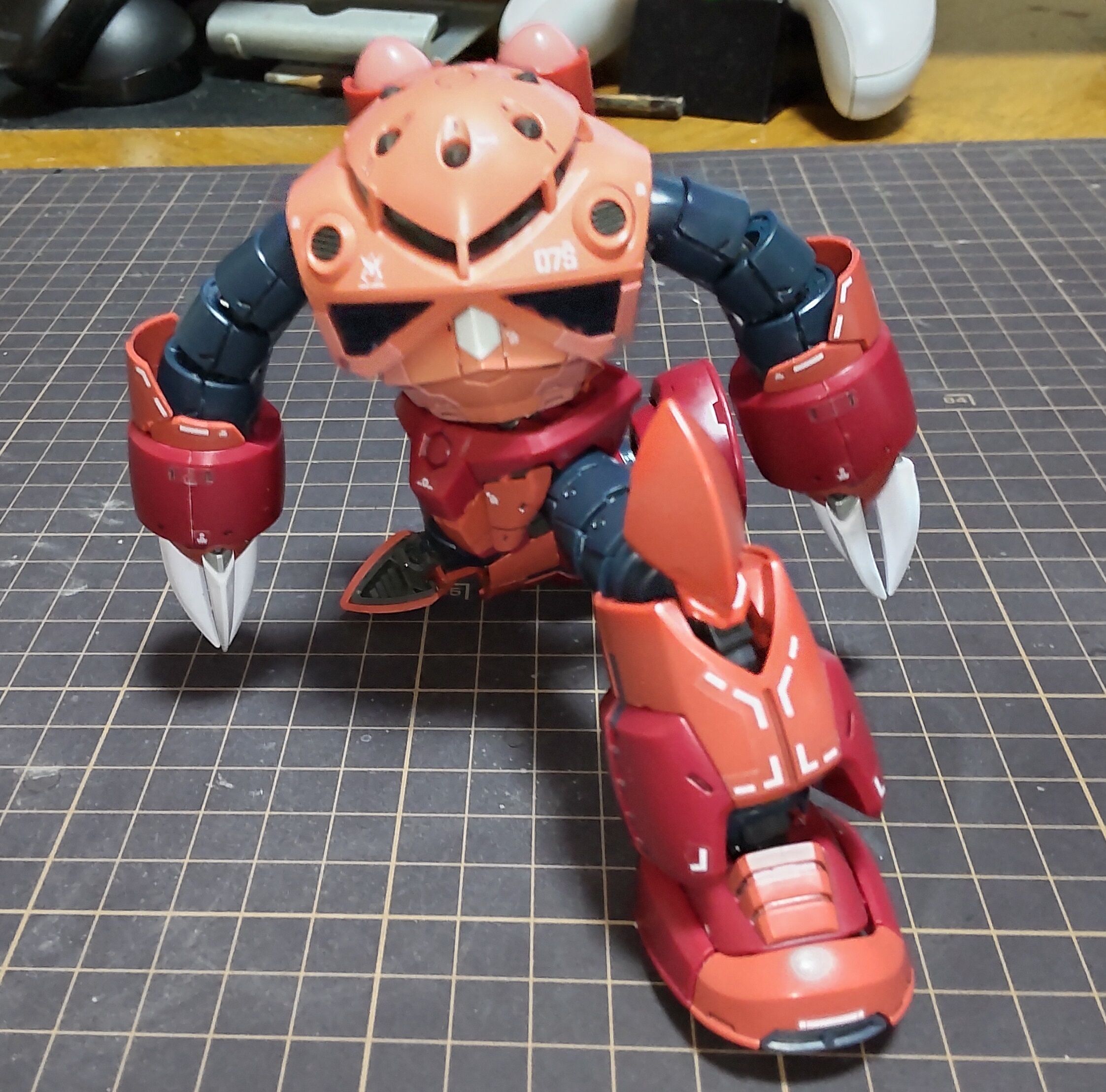 ガンプラ Rg シャア専用ズゴック 気の向くままに趣味三昧 ガンプラ Rg シャア専用ズゴック 気の向くままに趣味三昧