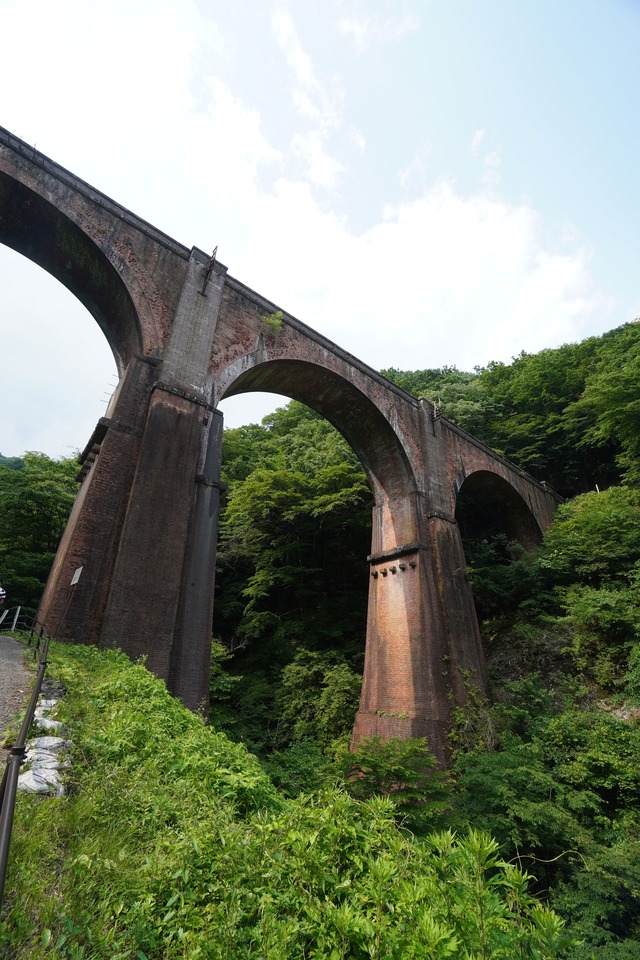 碓氷峠廃線跡ウォーク : しまDiary