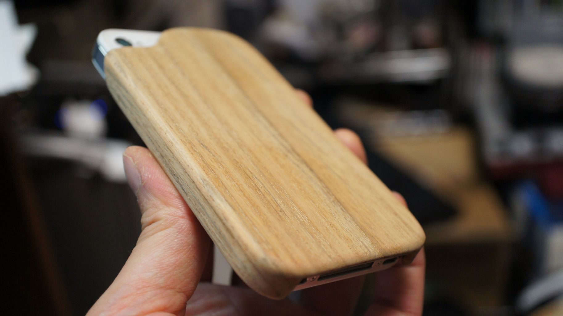 木製iphoneケース しまdiary