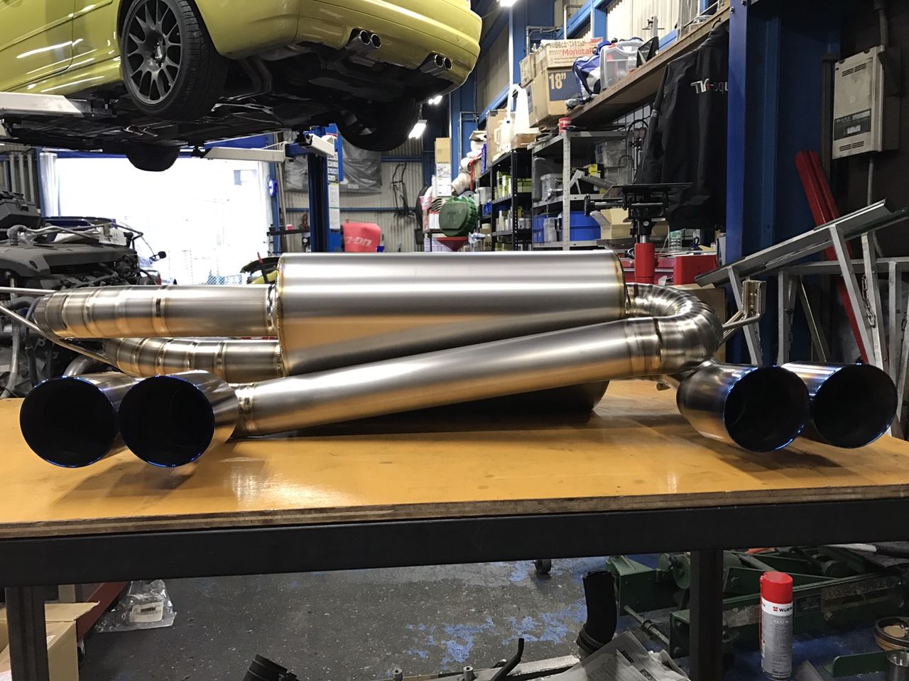 E46M3チタンマフラー ストリートVer : tksquareのblog