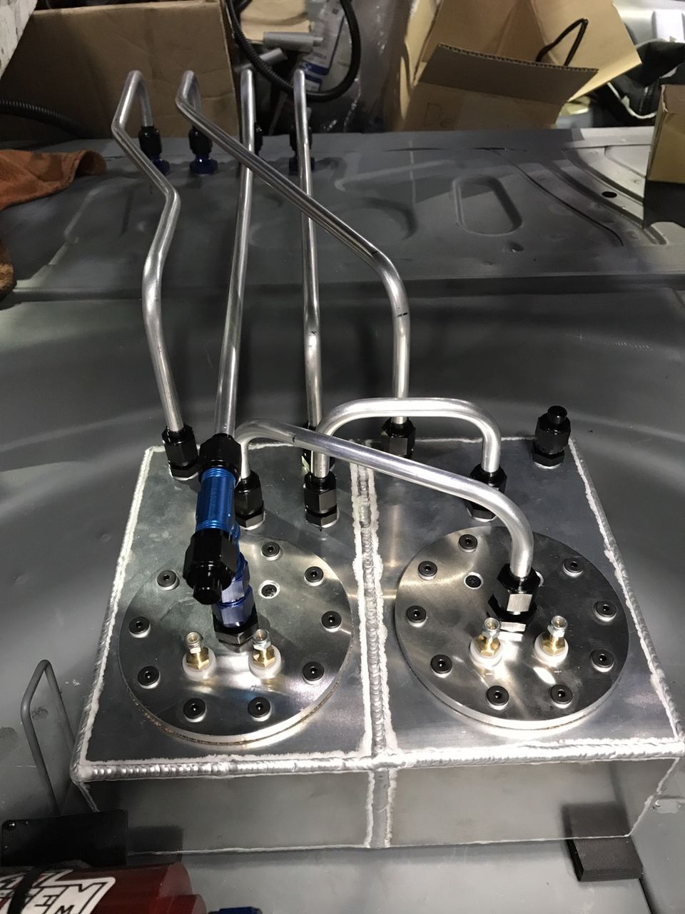 コレクタータンク配管 100号車製作その21 Tksquareのblog