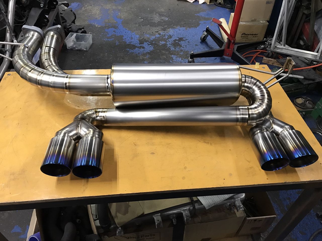 E46M3チタンマフラー ストリートVer : tksquareのblog