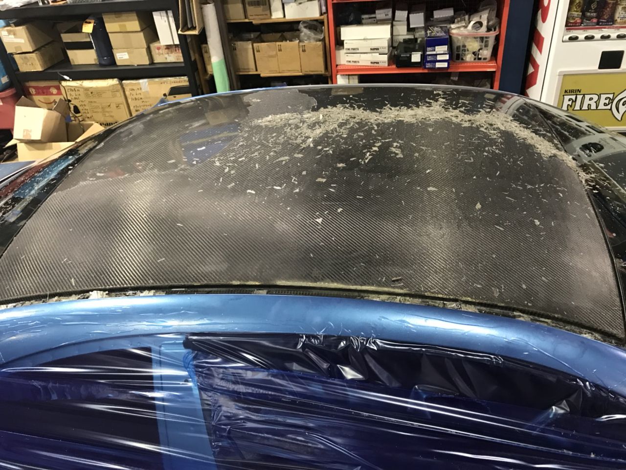 ドライカーボンルーフ Tksquareのblog