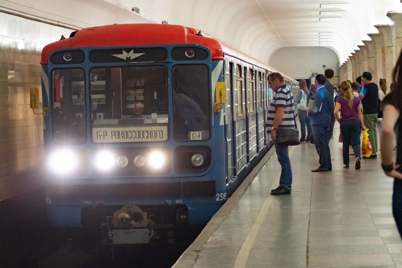 モスクワメトロの車両紹介 Tk Vokzal