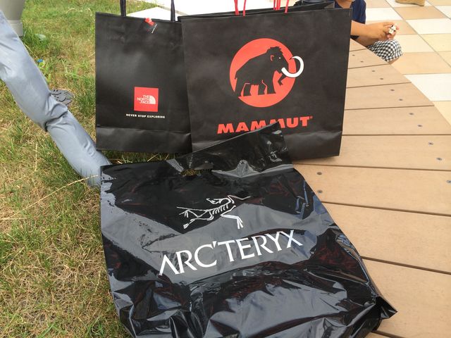 木更津アウトレットでマムート Tnf アークテリクスウェアー購入 息子と一緒に山登り Climb With My Son