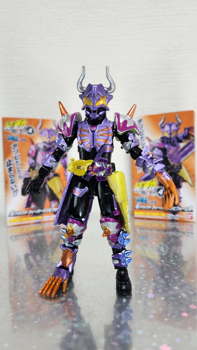 装動 仮面ﾗｲﾀﾞｰｷﾞｰﾂID4 仮面ライダーバッファ ﾌｨｰﾊﾞｰｿﾞﾝﾋﾞﾌｫｰﾑ