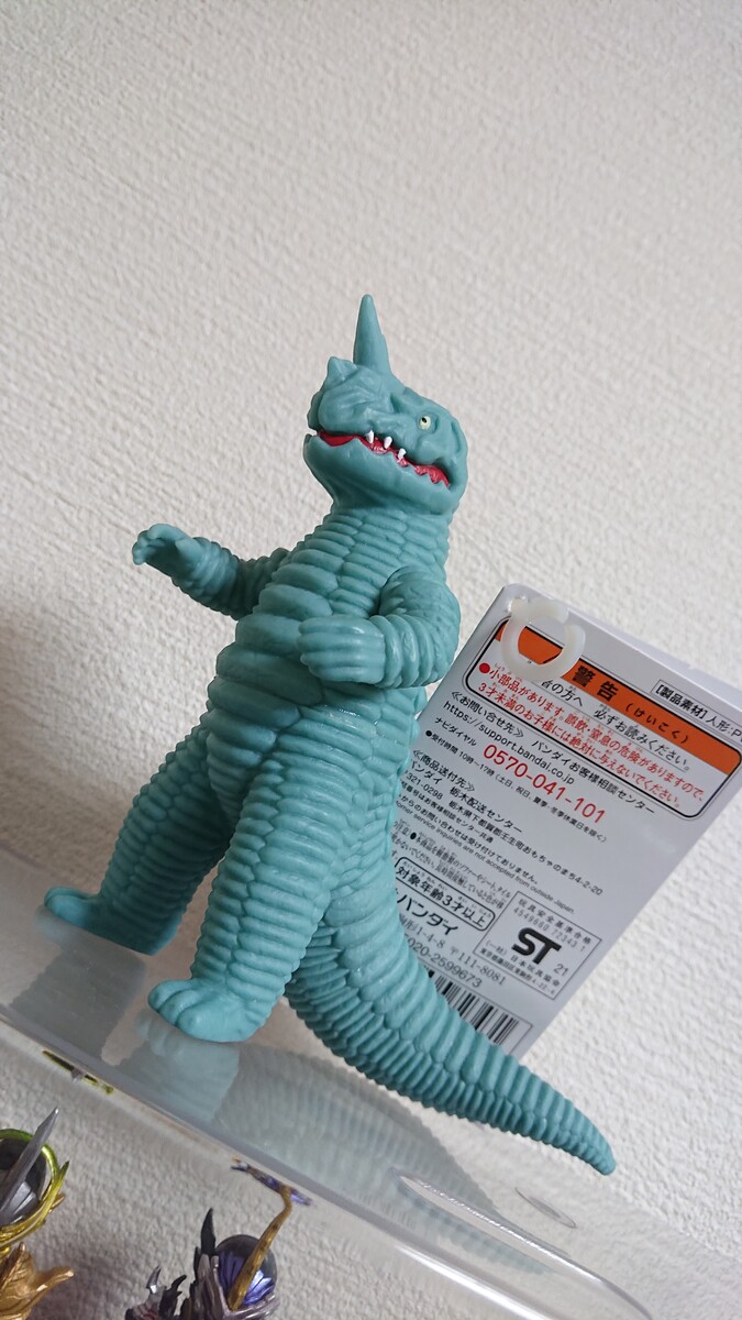 ｳﾙﾄﾗ怪獣ｼﾘｰｽﾞ162 青色発泡怪獣 アボラス・163 赤色火焔怪獣