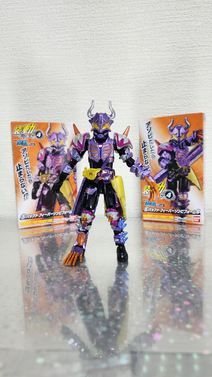 装動 仮面ﾗｲﾀﾞｰｷﾞｰﾂID4 仮面ライダーバッファ ﾌｨｰﾊﾞｰｿﾞﾝﾋﾞﾌｫｰﾑ