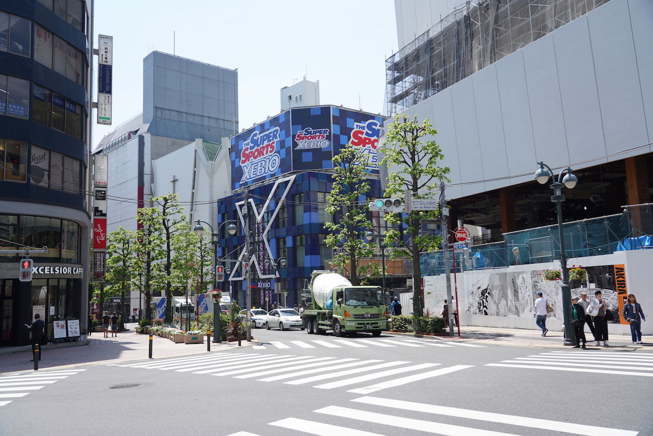 5月の渋谷公園通りと代々木公園 徒然に 夢追い人の 独り言