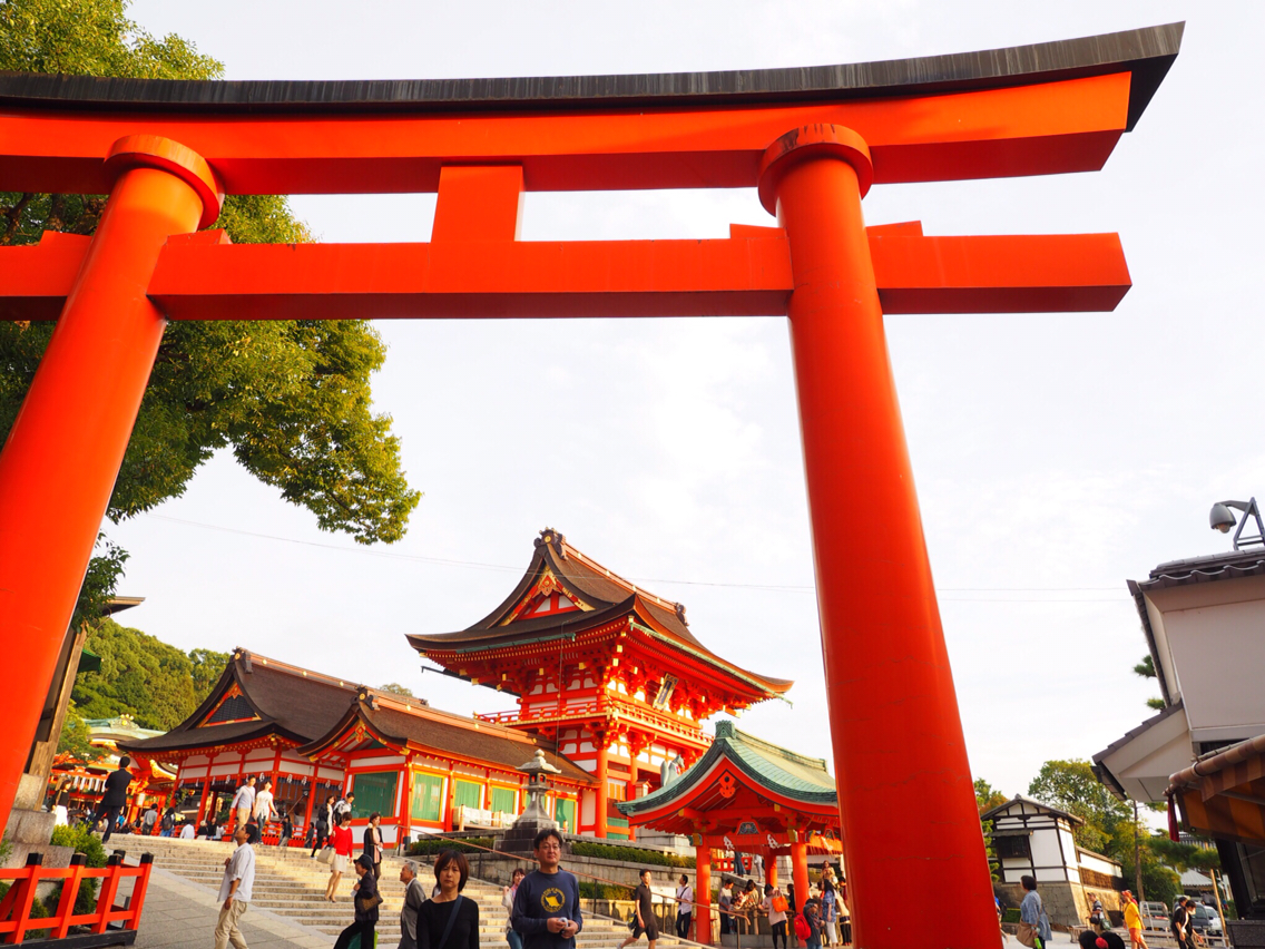 東福寺 伏見稲荷神社 明日もきっといい天気